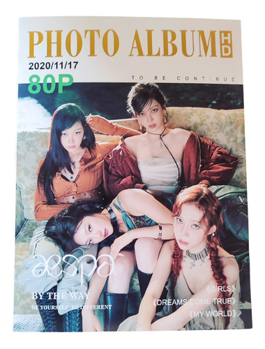 Photobook Aespa Kpop Girlgroup Revista (80 Páginas)