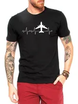 Comprar Camiseta Batimentos Cardíacos Avião Aviação