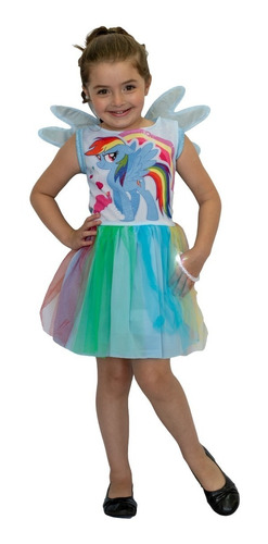Disfraz Mi Pequeño Pony Rainbow Dash Con Luz Newtoys Manias