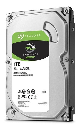 Imagen 2 de 2 de Disco duro interno Seagate Barracuda ST1000DM010 1TB