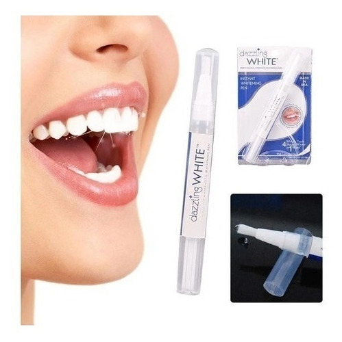 Lapiz Con Gel Blanqueador Dientes  Instantaneo White Pen