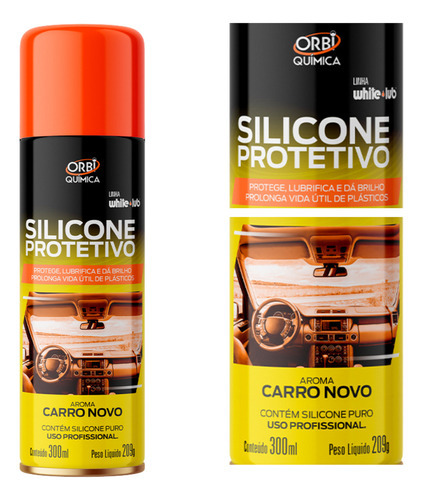 Silicone Protetivo P/ Carros Da Brilho Plastico Vinil Couro