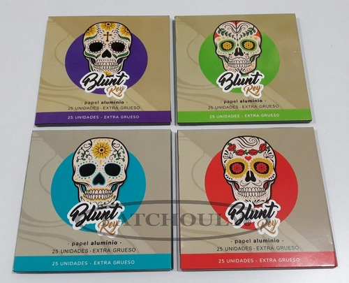 Imagen 2 de 10 de Narguile Papel Aluminio Extra Grueso Agujeros X25u. Hookah