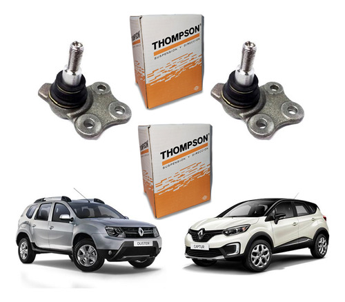 Kit X2 Rótula De Suspensión Renault Duster / Captur Thompson