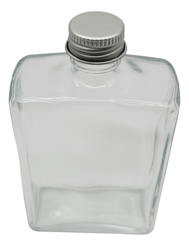 Licorera Botella Daysi 120 Ml Vidrio Tapa Metalica 44pzs