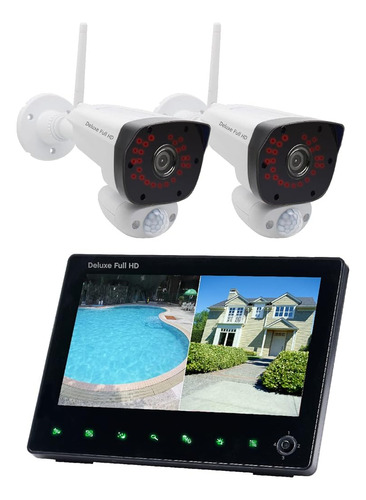 Casacam Deluxe Vs5072 Sistema De Cámara De Seguridad Inalámb