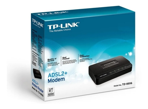 Imagen 3 de 3 de Módem Tp Link 8616 Compatible Con Cantv