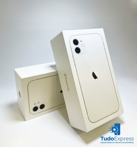 Apple - Caixa iPhone 11, 128gb, Branco