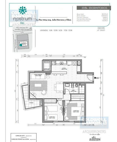 Apartamento De 2 Dormitorios En Venta En Centro
