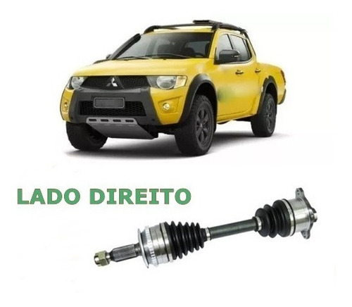 Semi Eixo Tulipa Homocinetica L200 Triton Pajero 3.2 Direito