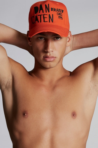 Dan Caten Baseball Cap Dsquared2 Gorra Nueva Original Negra