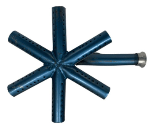 Paq. 10 Pz. Quemador Tipo Estrella Con Codo Medida 22cms.
