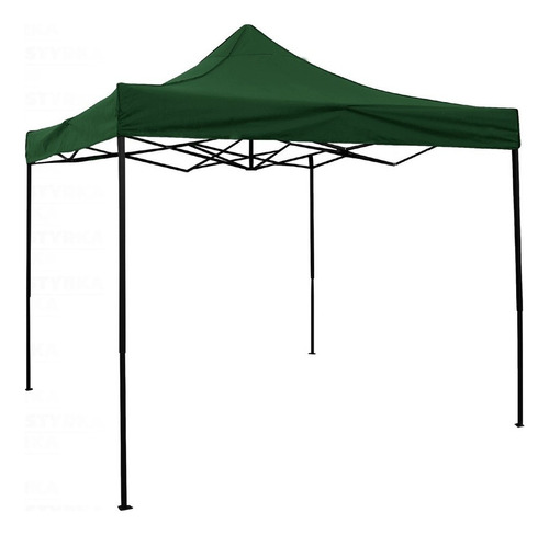 Carpa Toldo Plegable 3x3 Impermeable Y Reforzado Styrka Color Verde