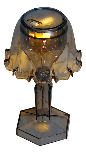 Lámpara Nocturna Vintage De Cristal Para Mesa De Comedor, Es