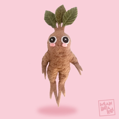 Mandragora Harry Potter Mandrake Hermione Voldemort 30 Cms (Usado)