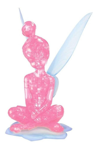 Rompecabezas De Cristal 3d - Disney Tinker Bell (rosa): 43 .