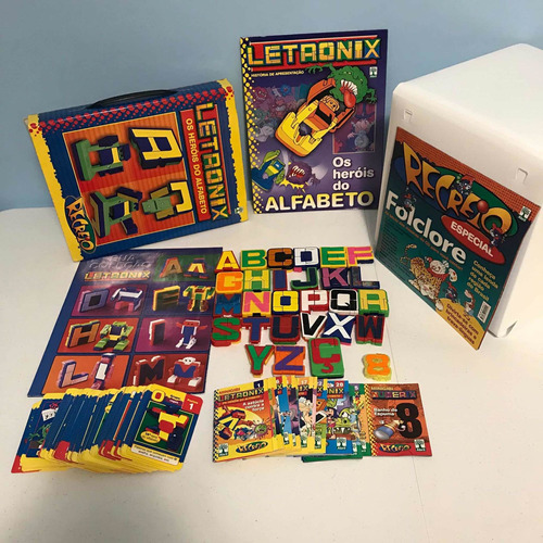 Coleção Recreio Letronix Completa