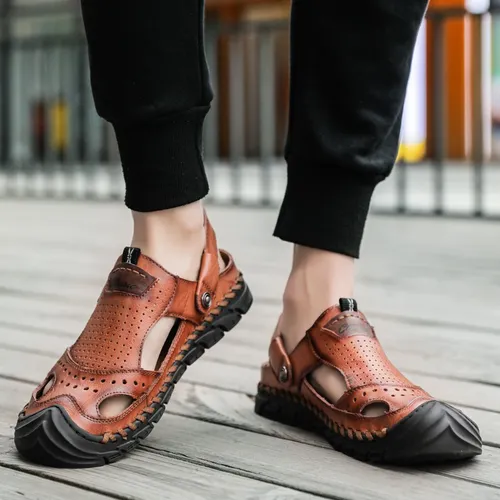 Zapatos sandalias hombre sale