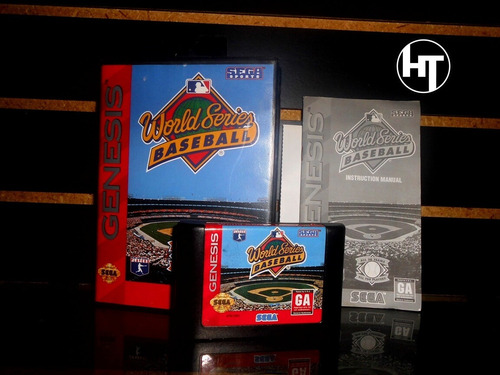 Imagen 1 de 10 de Sega Genesis, Beisbol, World Series Baseball, Videojuego
