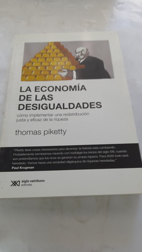 La Economía De Las Desigualdades Piketty 