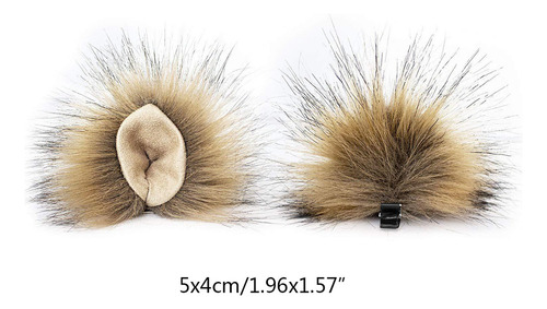 . (cf) Pinza De Pelo De Felpa For Orejas De Gato, Bonitos