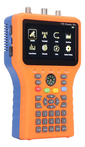 Tela Lcd De 4,3 Polegadas Dish Signal Finder V8 Pro2 Fta S2x