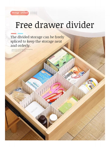 Divisor, Material De Polipropileno Organizado, Altura Multif