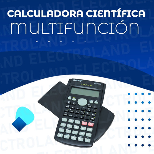 Imagen 2 de 10 de Calculadora Cientifica Kadio Kd-82ms 240 Funciones