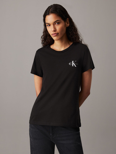 Pack 2 Poleras Monologo Slim Multicolor Calvin Klein