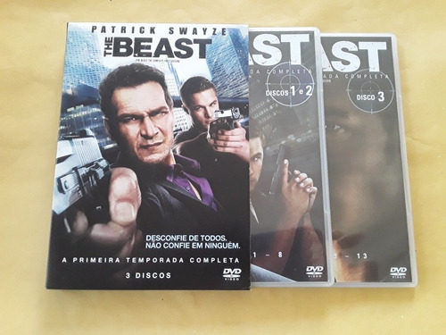Dvd The Beast A Primeira Temporada Completa 3 Discos (Usado)