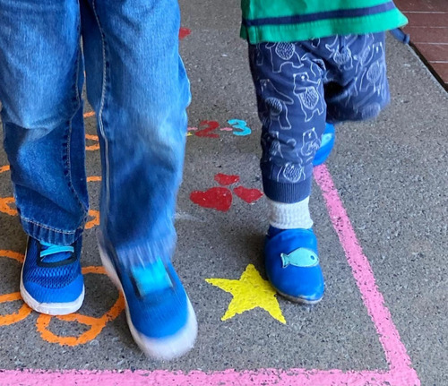 Imagen 7 de 10 de Suabs, Pez Azul. Zapatos Para Bebé Niño.