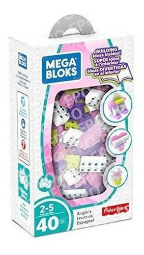 Mega Bloks Puedo Construir Chica Pequeña Caja