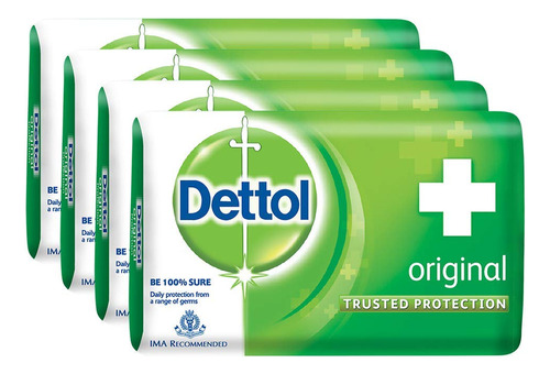 Dettol Jabon Original 3.70 Oz (paquete De 4)