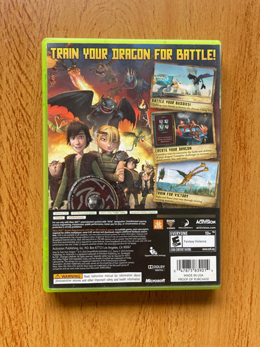 Jogo - How To Train Your Dragon - Xbox 360 (Usado)