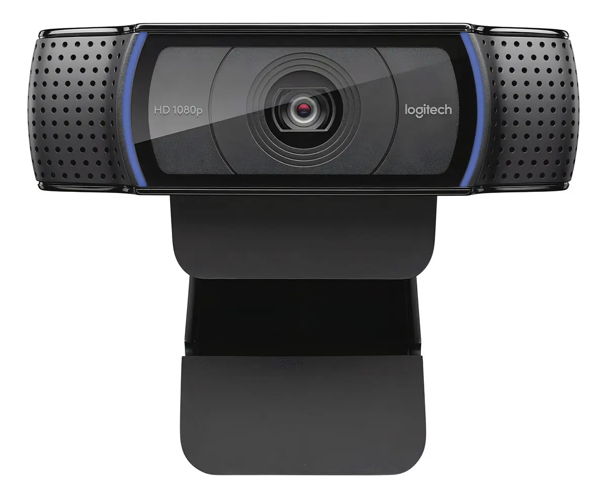Câmera web Logitech C920 Full HD 30FPS cor preto