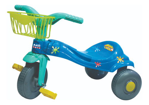 Triciclo Velotrol Tico Tico Infantil Com Cesta Magictoys