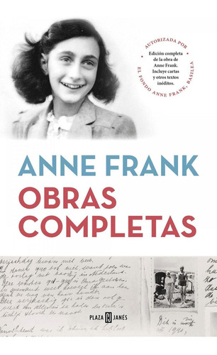 Libro: Obras Completas (anne Frank). Frank, Anne. Plaza & Ja