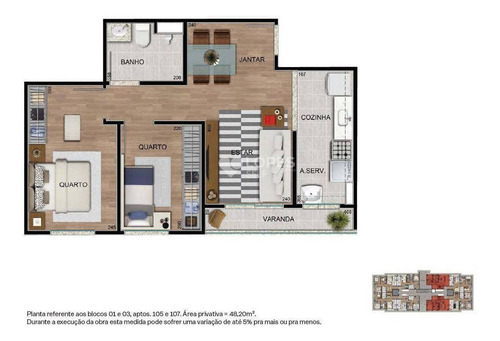 Apartamento Com 2 Quartos À Venda, 48 M² Por R$ 214.000 - Maria Paula - Niterói/rj - Ap44831