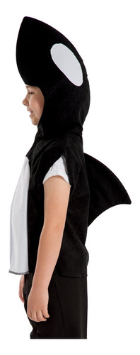 Charlie Crow Disfraz De Ballena/orca Para Ninos Talla Unica 