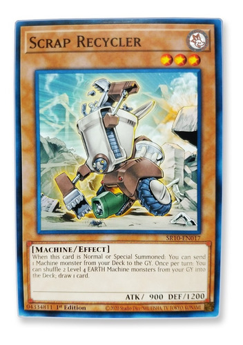 Yugi-oh! Scrap Recycler Sr10-en017 Comun