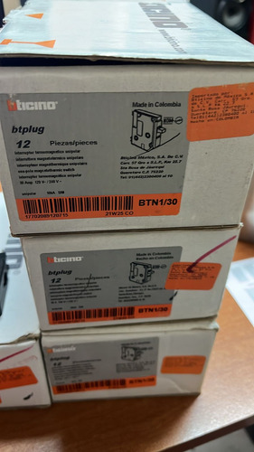 Bticino Interruptor 30a De 1 Polo