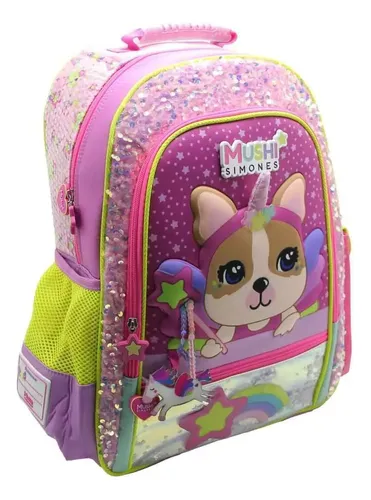 Mochila simones lentejuelas hotsell