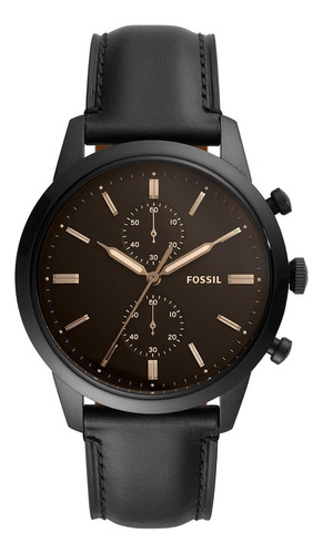 Reloj Fossil Townsman Fs5585 En Stock Original Con Garantía