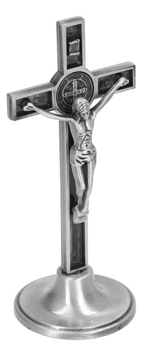 Cruz Católica Hecha A Mano, Metal De Aleación De Zinc, Verti