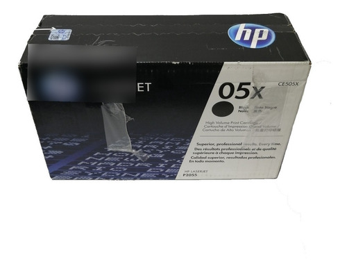 Toner Original Hp 05x Negro, 6500 Paginas. Liquidación.