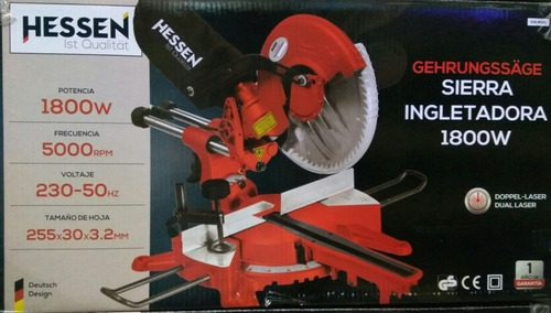 Promo Alquiler Ingletadora Hessen Pro