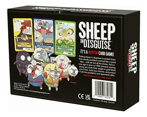 Sheep In Disguise: Jogo de cartas da versão Nsfw para