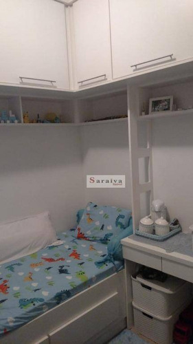 Imagem 25 de 29 de Apartamento Com 2 Dormitórios À Venda, 52 M² Por R$ 235.000 - Jardim Irajá - São Bernardo Do Campo/sp - Ap4016
