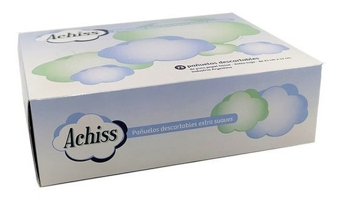 Pañuelos Descartables Extra Suaves Papel Tissue Achiss X75