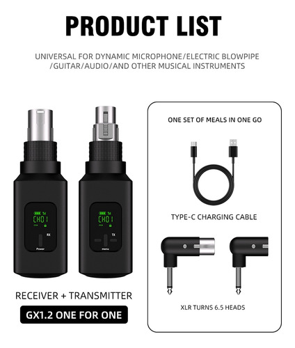 Sistema Inalámbrico Convertidor De Micrófono I8professional